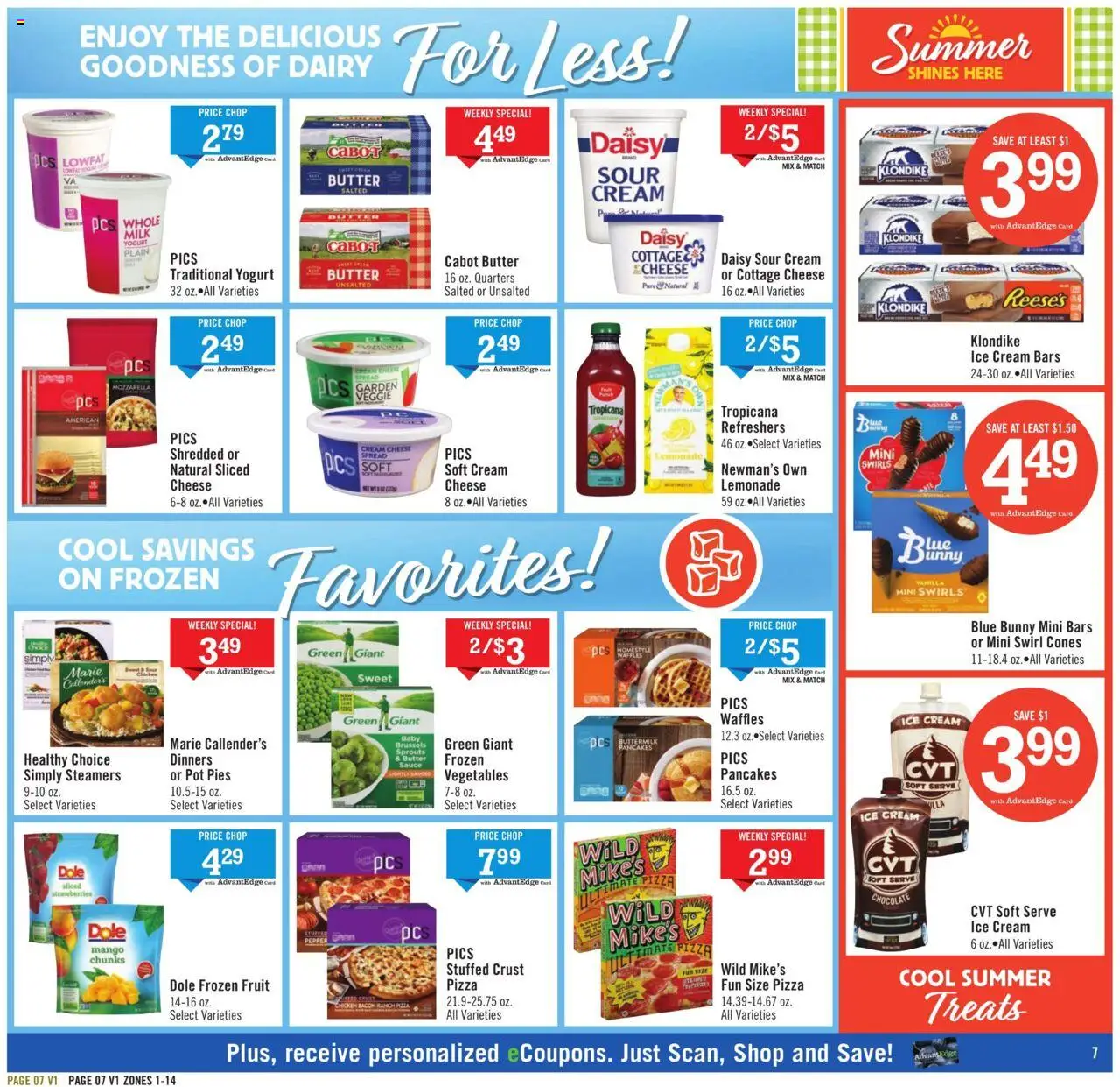 Price Chopper Weekly Ad - page 7- valid from 07/13/2025