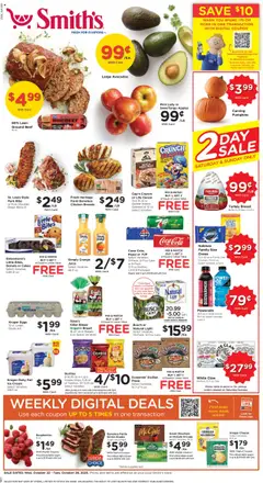 Preview Smith's Weekly Ad - ID valid from 10/22/2025