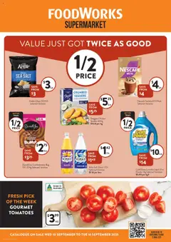 Foodworks catalogue preview - valid from 10/09/2025
