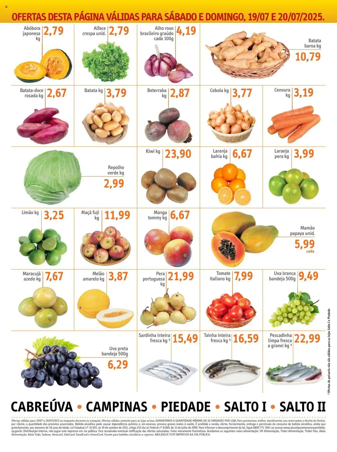 Sonda - Ofertas de fim de semana - página 7- válido a partir de 18/07/2025
