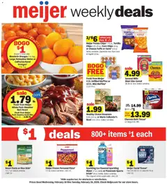 Preview Meijer Weekly Ad valid from 02/18/2026