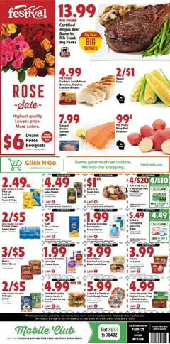 Preview Festival Foods Weekly Ad valid from 07/30/2025