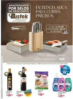 Pré-visualização Bistek Supermercados - Ofertas Quinzenal válida a partir de 30/07/2025