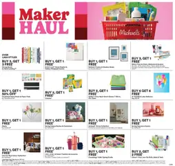 Preview Michaels weekly flyer / circulaire valid from Apr 10, 2026