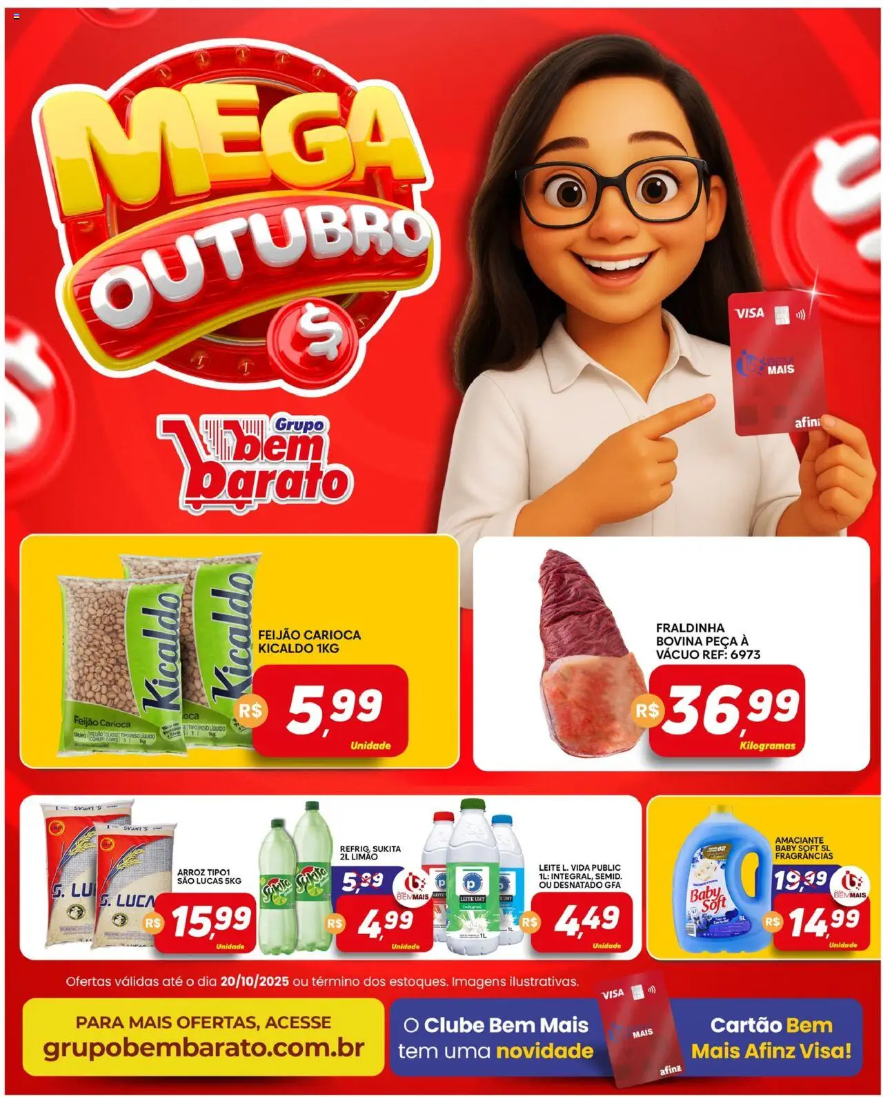 Supermercado Bem Barato - Ofertas da semana - página 1- válido a partir de 14/10/2025

