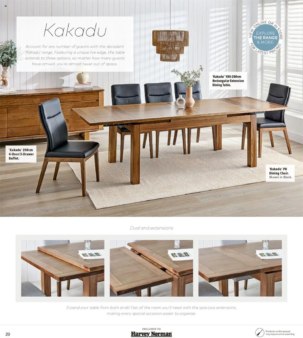Harvey Norman - HOME – Distinct Style Dining Collections - page 20- valid from 15/07/2025