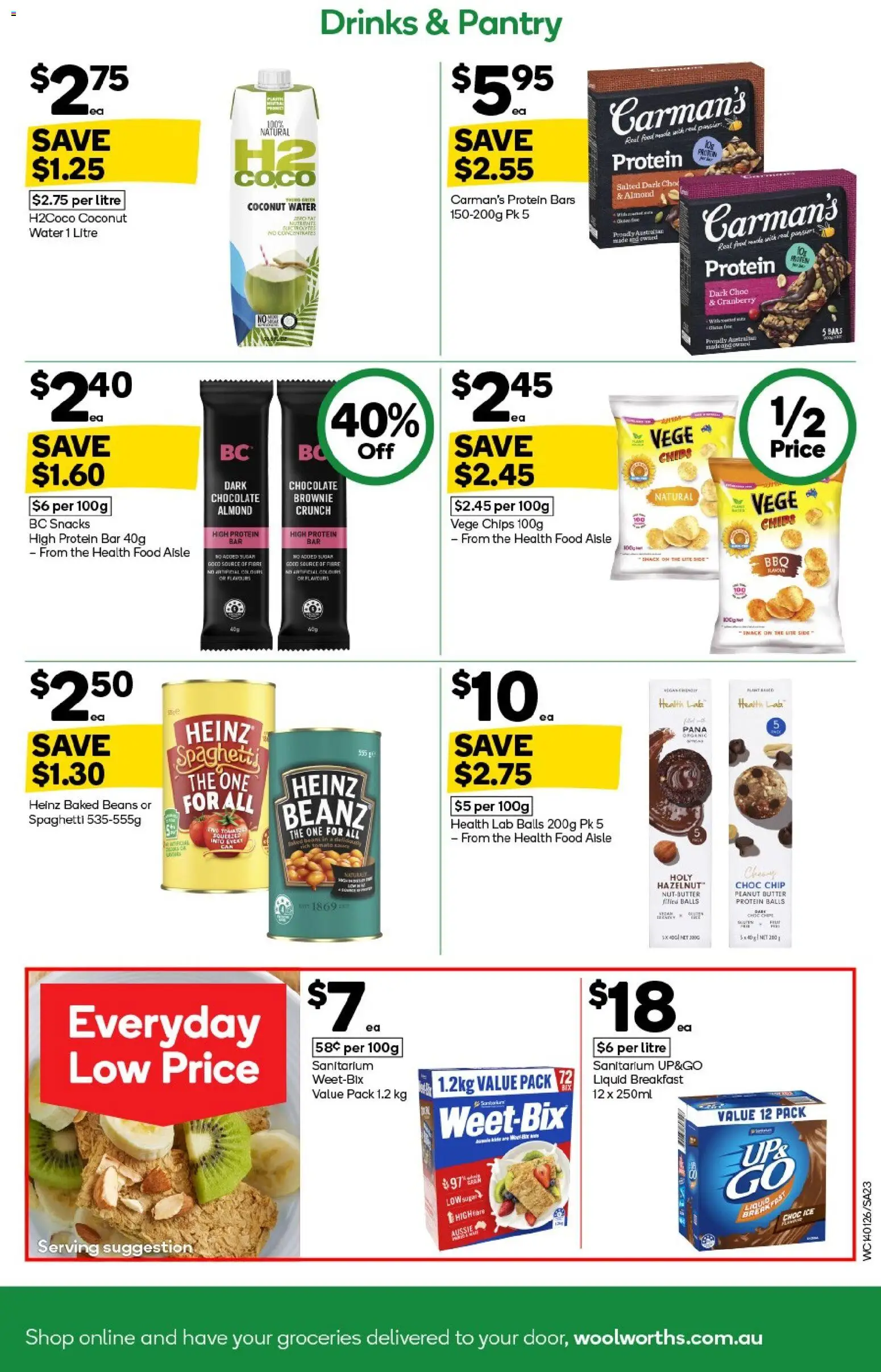 Weekly catalogue Woolworths MIL 14/01 - page 23- valid from 14/01/2026