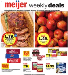 Preview Meijer Weekly Ad valid from 09/10/2025