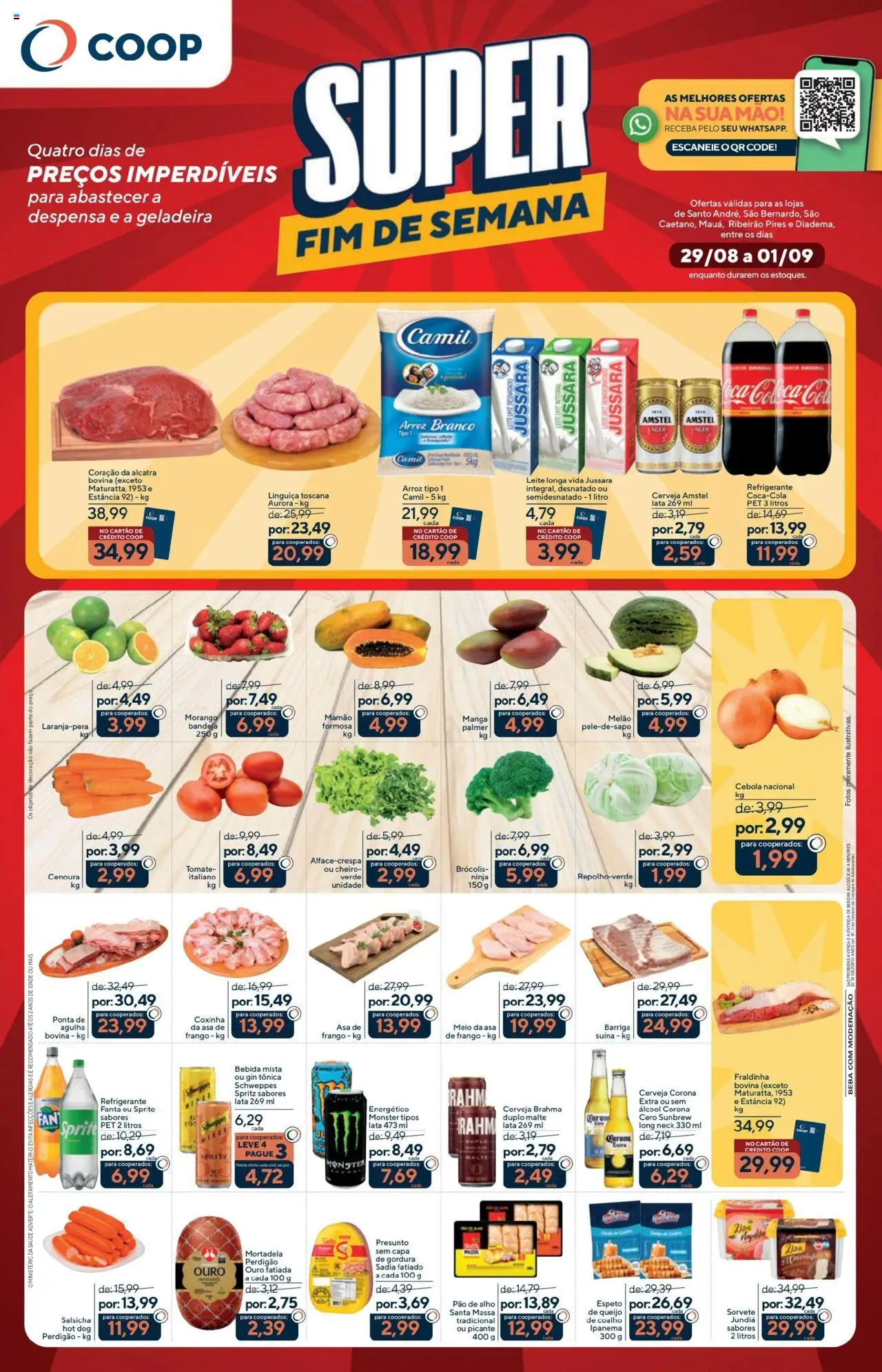Coop - Ofertas Fim de Semana - página 1- válido a partir de 29/08/2025
