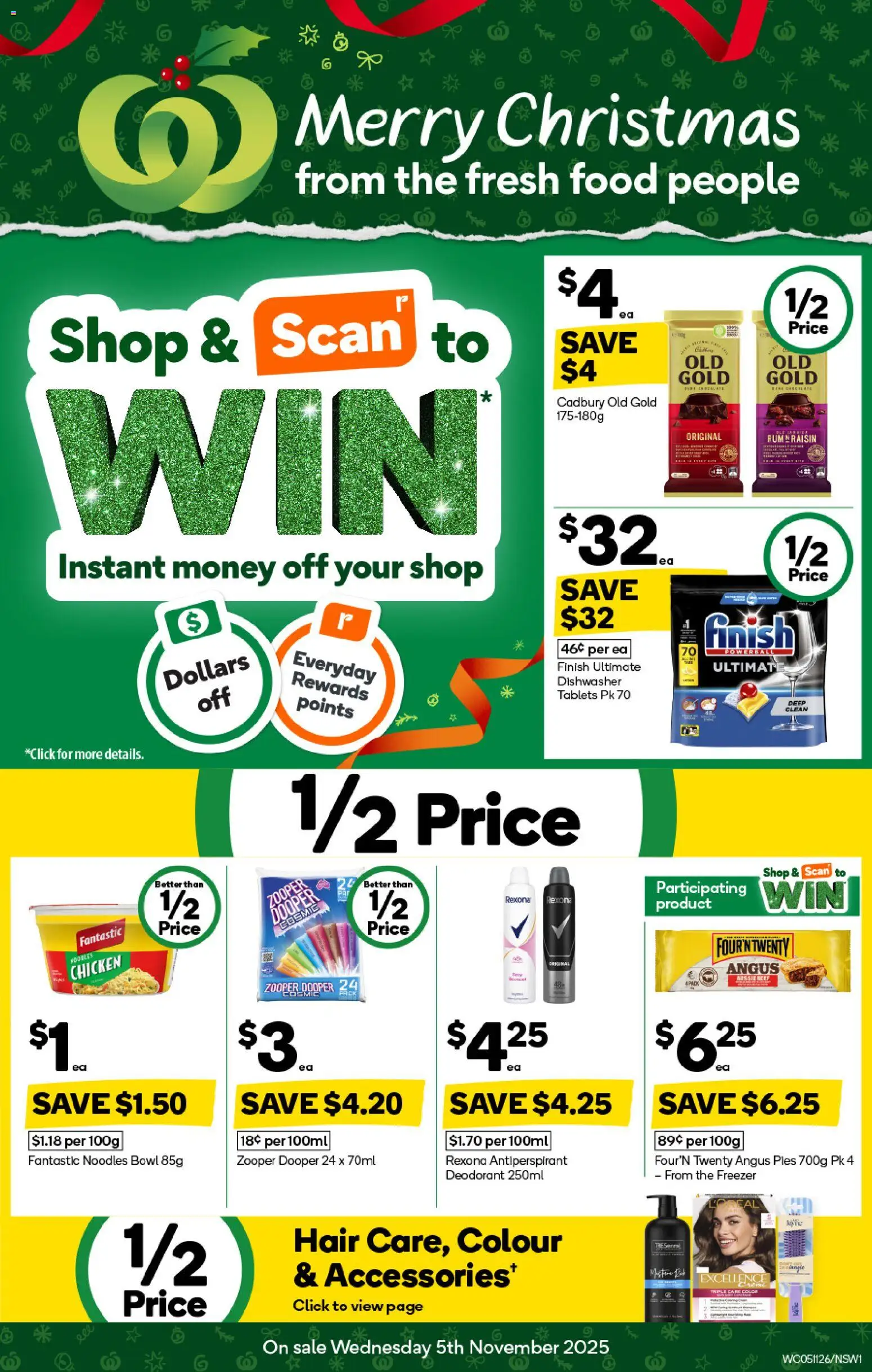 Woolworths Black Friday - page 1- valid from 05/11/2025