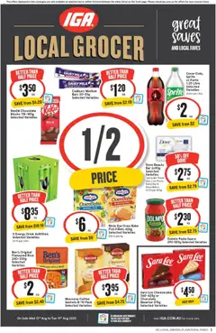 IGA catalogue preview - valid from 13/08/2025