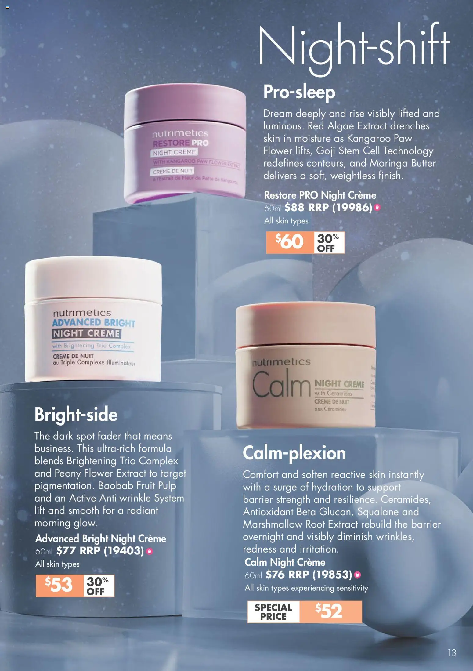 Nutrimetics Catalogue Every day confidence - page 13- valid from 26/03/2026