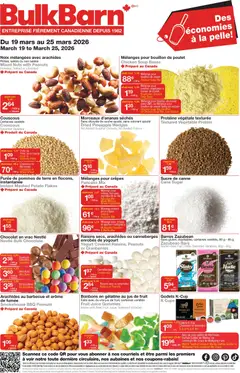 Preview Bulk Barn weekly flyer / circulaire valid from Mar 19, 2026