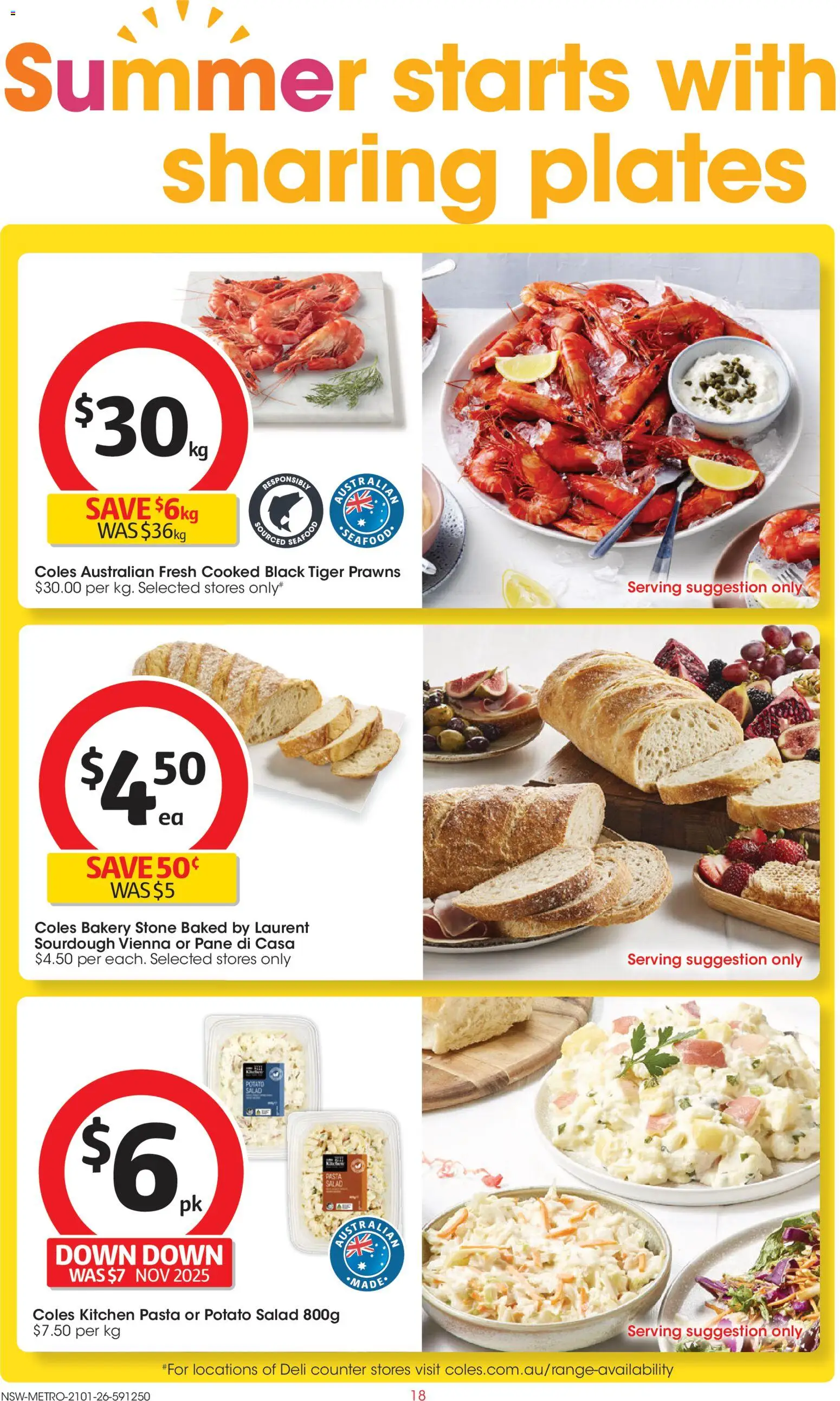 Coles  Catalogue  - page 18- valid from 21/01/2026