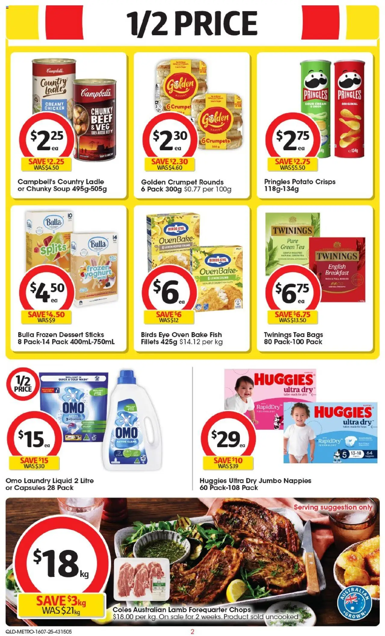 Coles Catalogue QLD North - page 2- valid from 16/07/2025