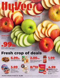 Preview HyVee Weekly Ad valid from 10/13/2025