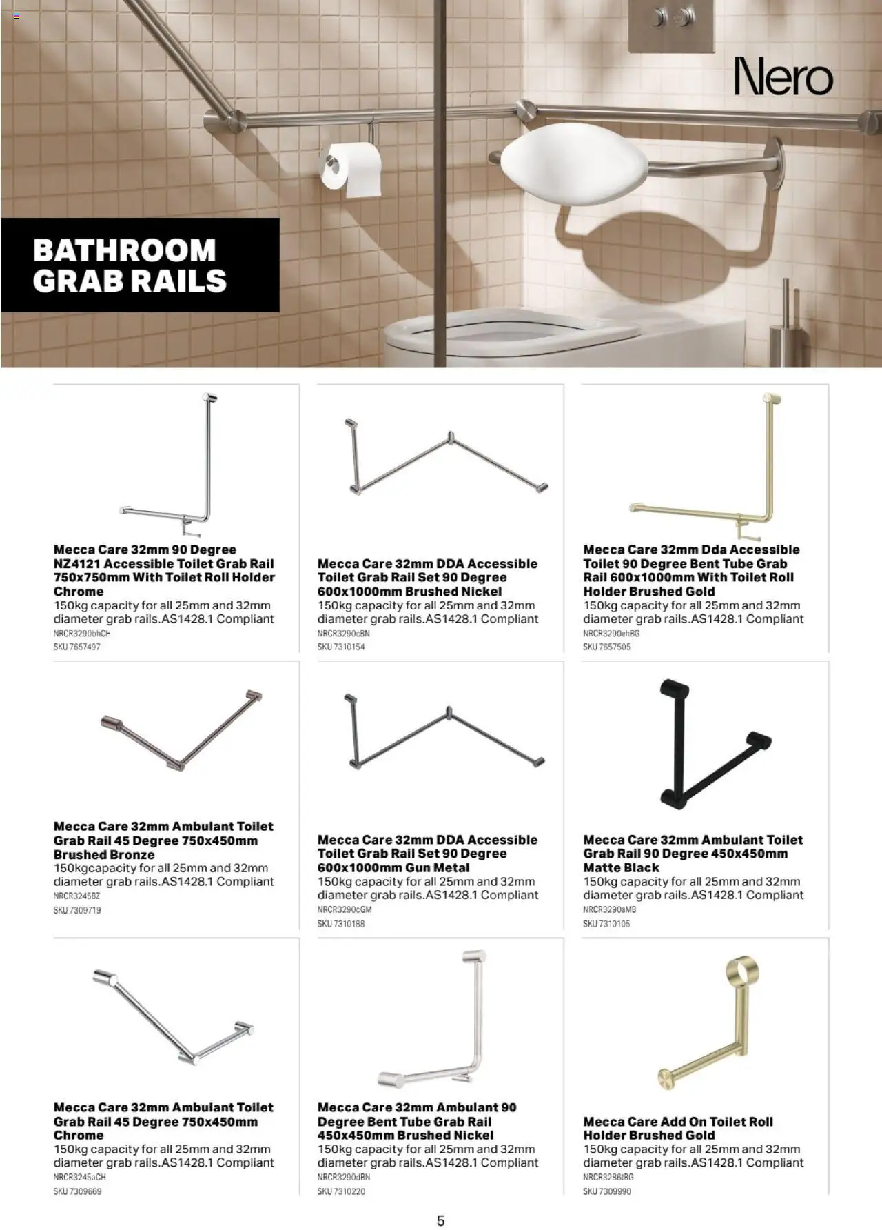 Mitre 10 - Assisted Living E-selection Guide 2025 - page 5- valid from 08/10/2025