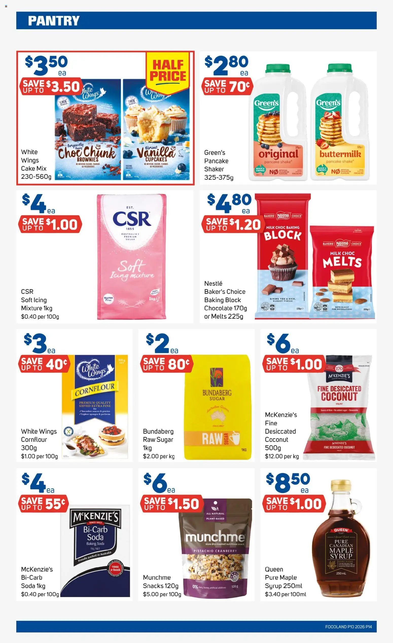 Foodland catalogue  - page 14- valid from 04/03/2026