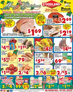 Preview Foodland Weekly Ad - Supermarkets valid from 12/17/2025