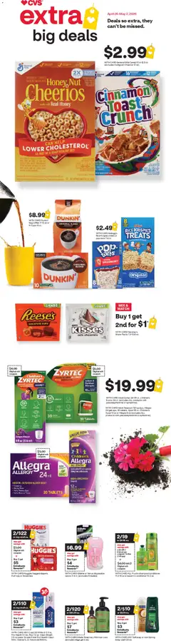 Preview CVS Pharmacy Weekly Ad valid from 04/26/2026