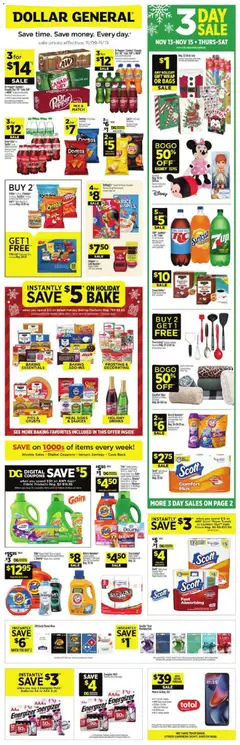 Preview Dollar General Weekly Ad - TX valid from 11/09/2025