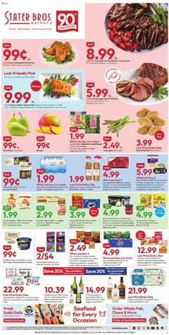 Preview Stater Bros Weekly Ad valid from 02/18/2026