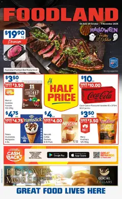 Foodland catalogue preview - valid from 29/09/2025