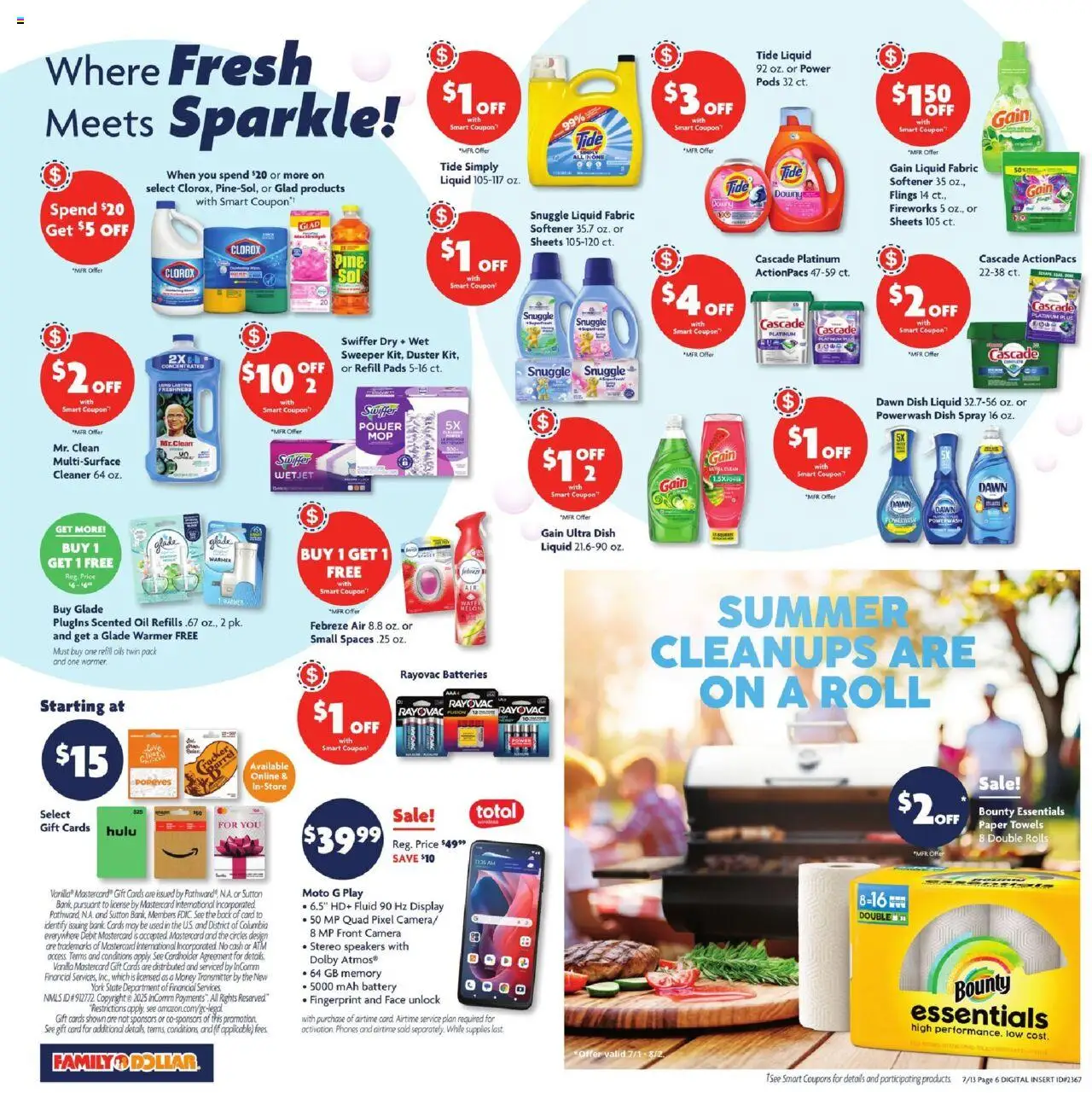 Family Dollar Weekly Ad - page 6- valid from 07/13/2025