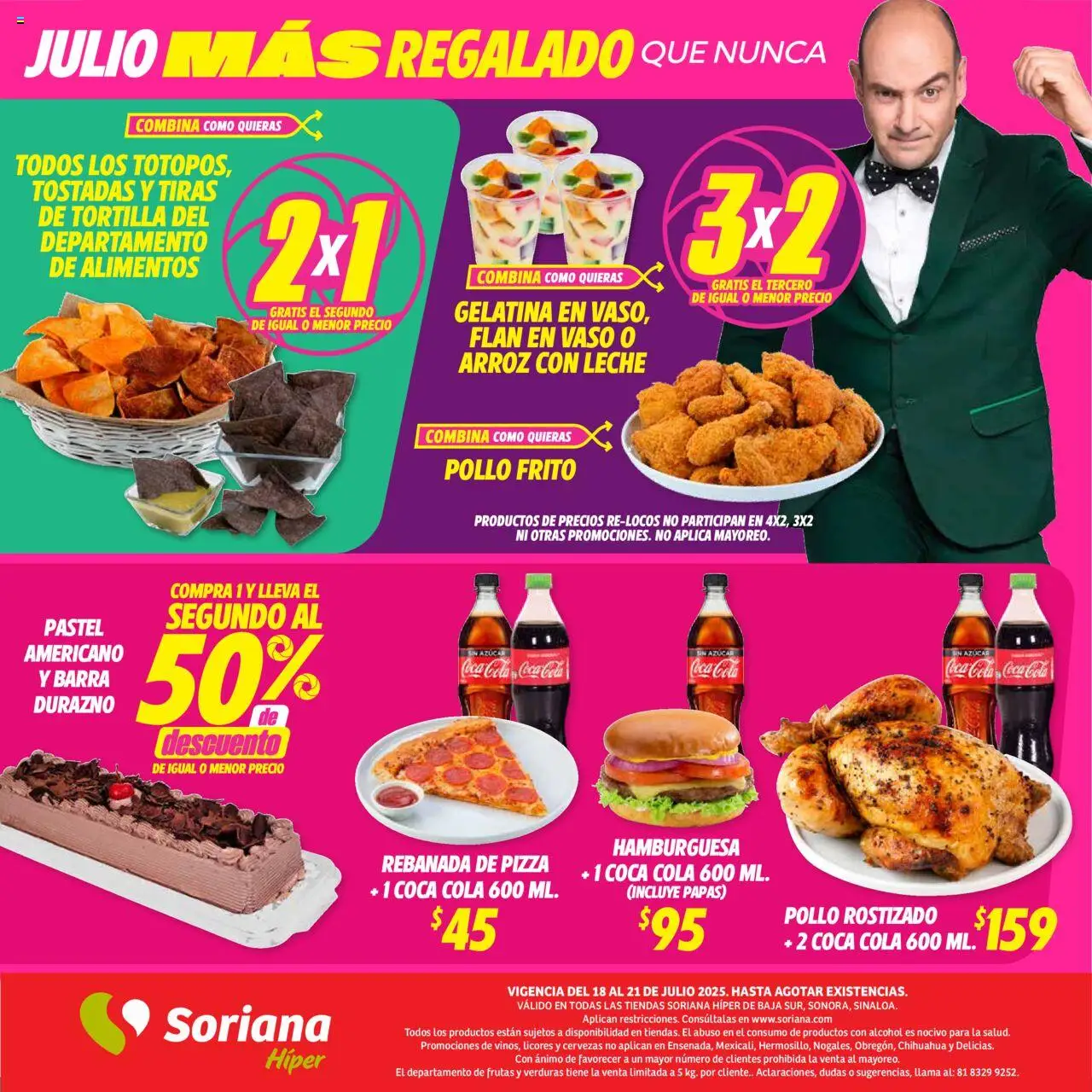 Soriana - Fin de Semana Híper: BCS, Son y Sin - página 6- válido desde 18/07/2025