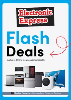 Preview Electronic Express Weekly Ad valid from 08/18/2025