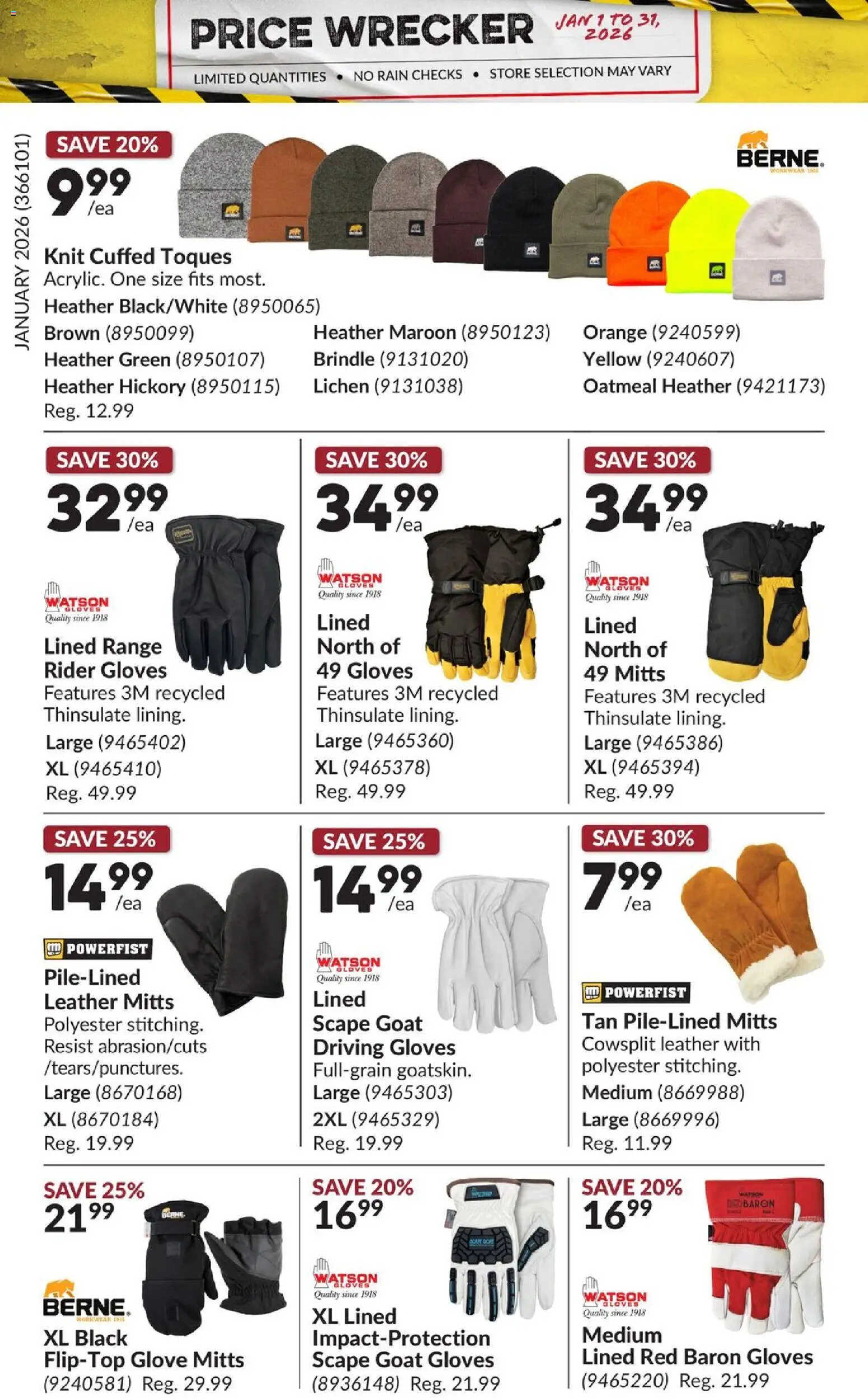 Princess Auto - Price Wrecker - page 21- valid from Jan 1, 2026