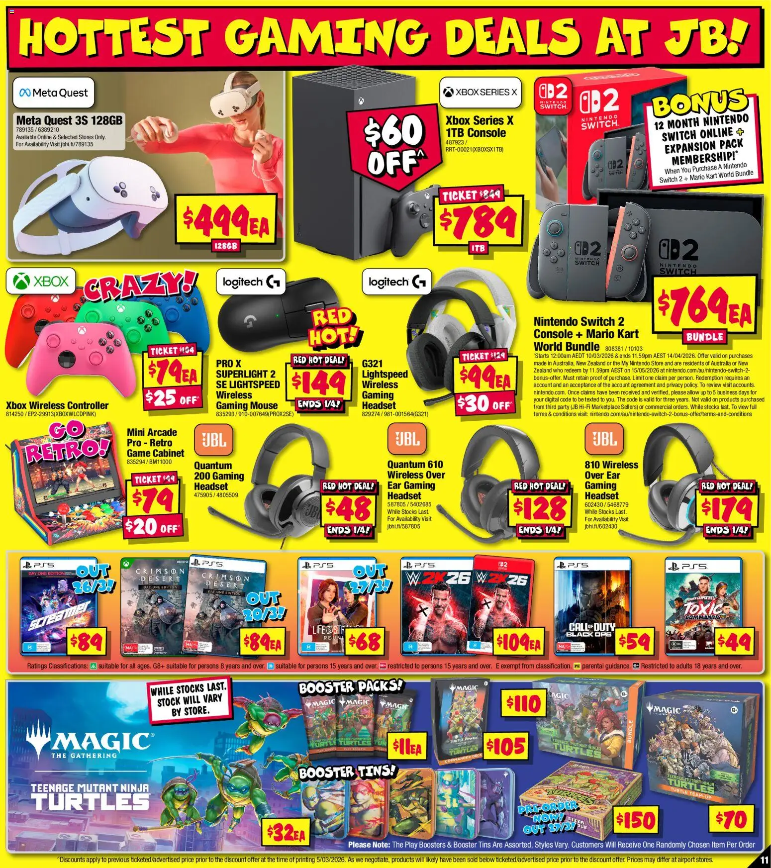 JB Hi-Fi catalogue  - page 11- valid from 19/03/2026