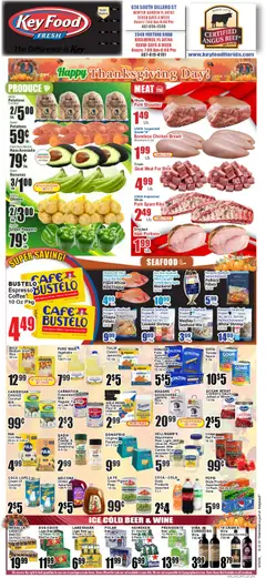 Preview Key Food Weekly Ad valid from 11/21/2025
