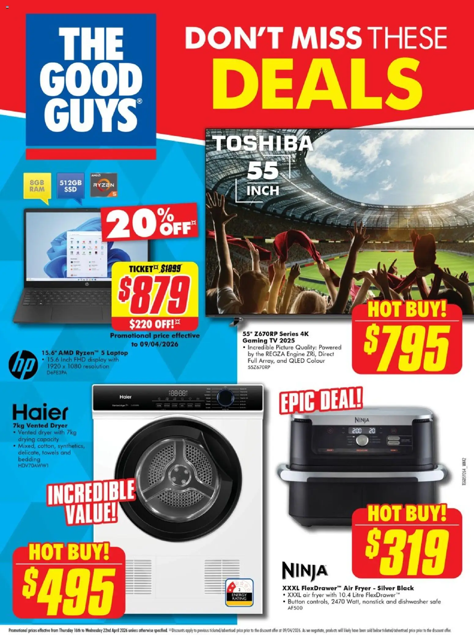 The Good Guys catalogue  - page 23- valid from 15/04/2026