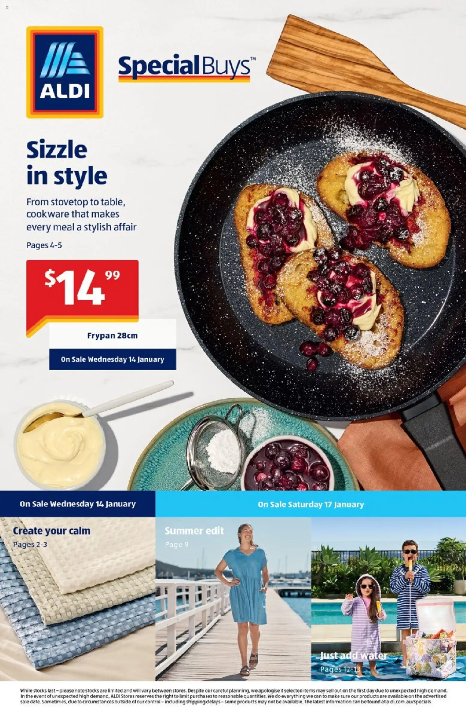 Catalogue Aldi - page 1- valid from 14/01/2026