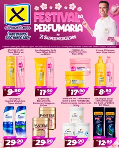 Pré-visualização X Supermercados - Ofertas Festival da Perfumaria válida a partir de 10/10/2025