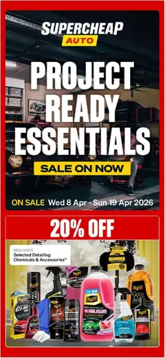 Supercheap Auto catalogue preview - valid from 08/04/2026