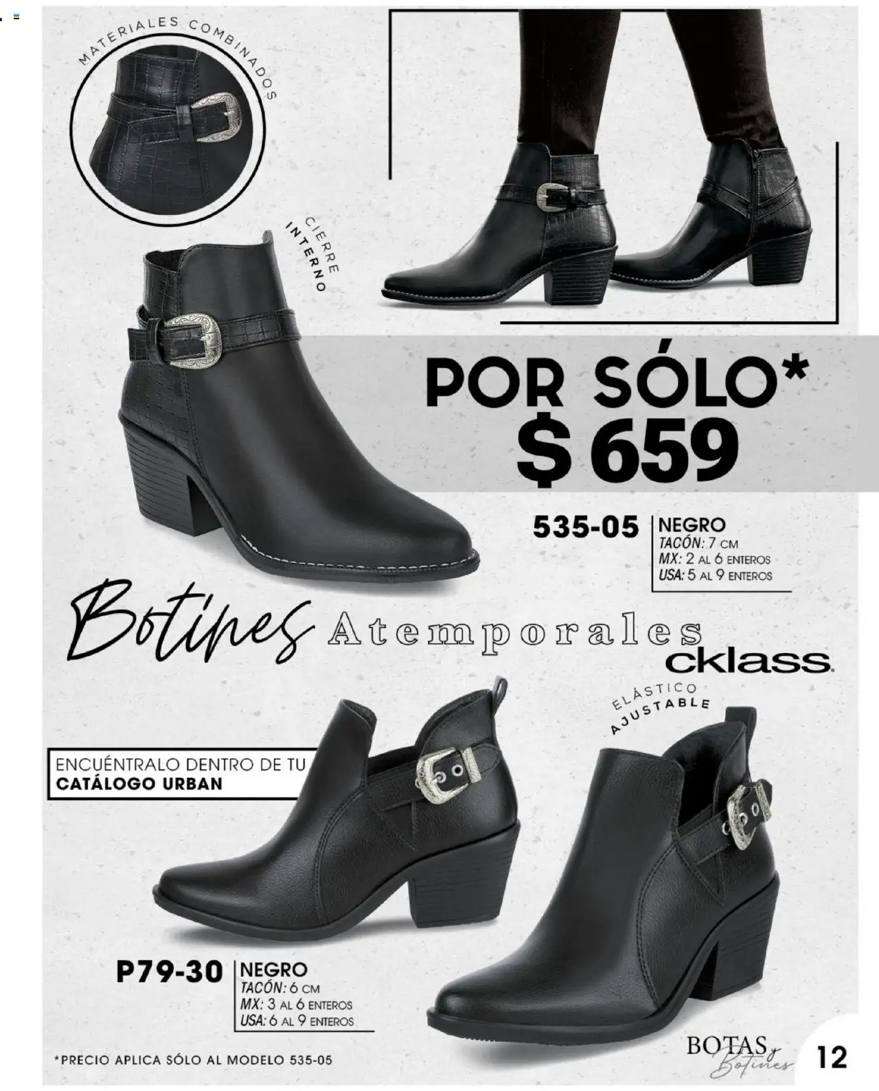 Cklass catálogo Botas - página 13- válido desde 14/07/2025