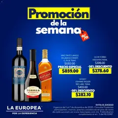 La Europea catálogo Promoción de la semana válido desde 01/12/2025