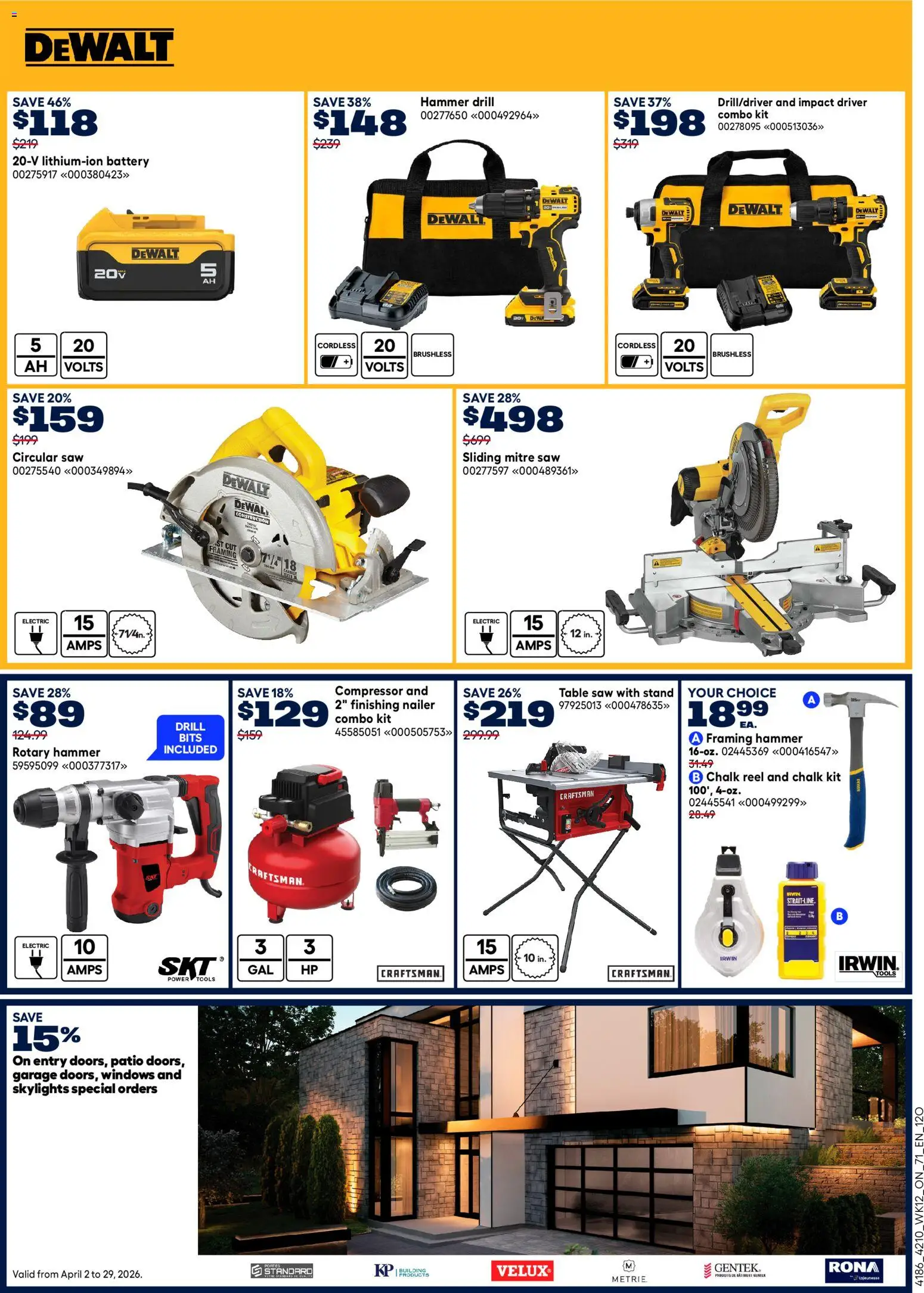 Rona weekly flyer - page 15- valid from Apr 16, 2026