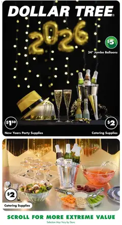 Preview Dollar Tree Weekly Ad valid from 12/26/2025