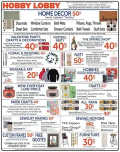 Preview Hobby Lobby Weekly Ad valid from 01/04/2026