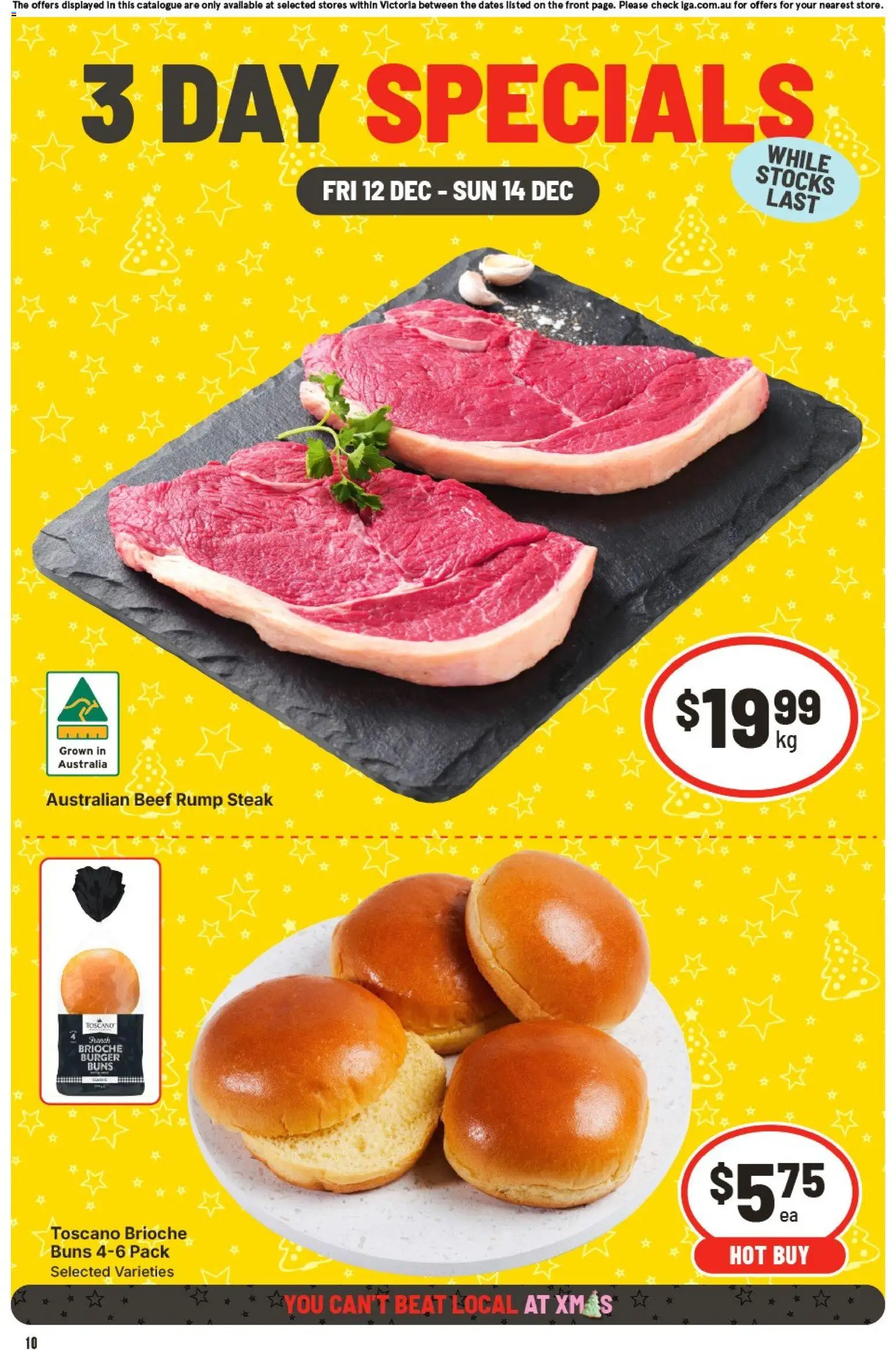 IGA - 3 Day Specials VIC - page 1- valid from 12/12/2025