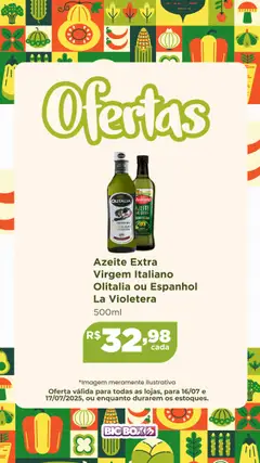 Pré-visualização Big Box - Ofertas Sacolão válida a partir de 16/07/2025