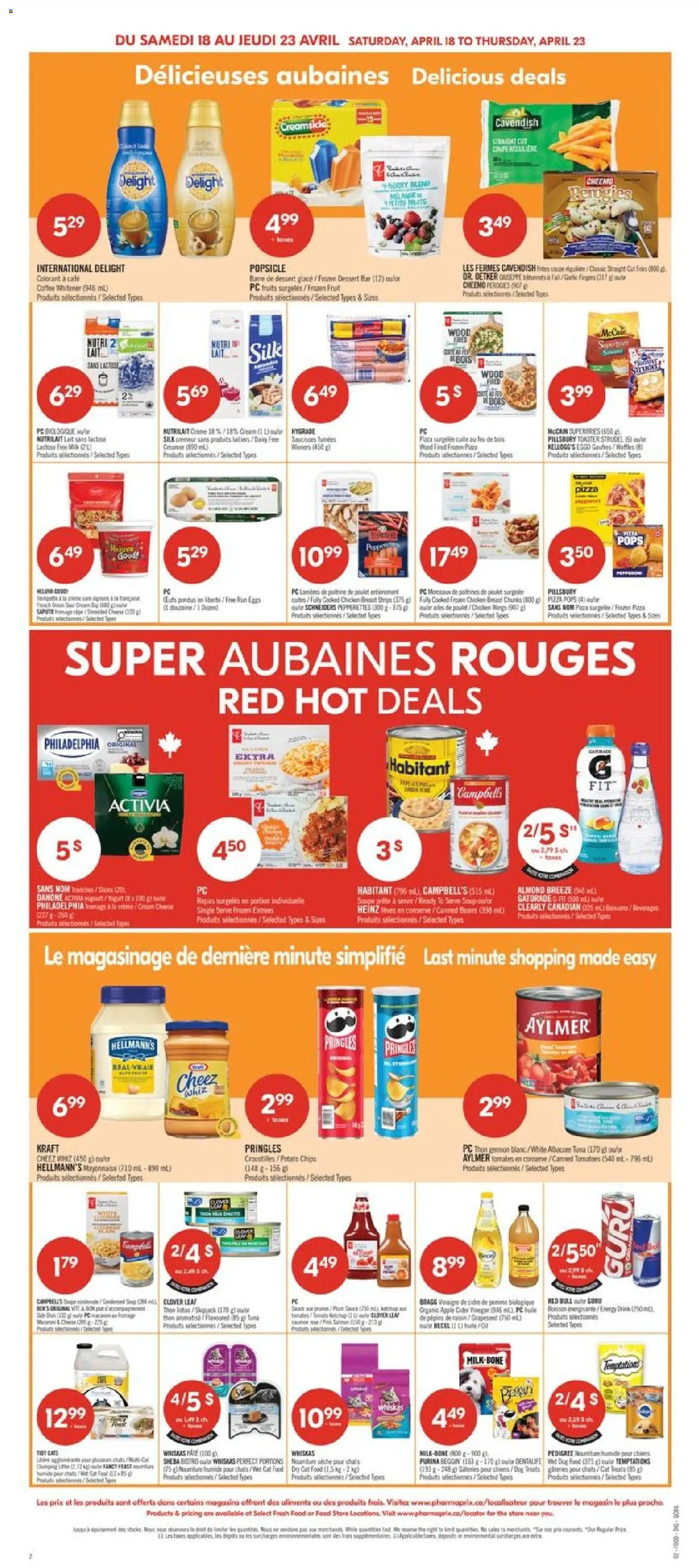Pharmaprix weekly flyer / circulaire - page 5- valid from Apr 17, 2026