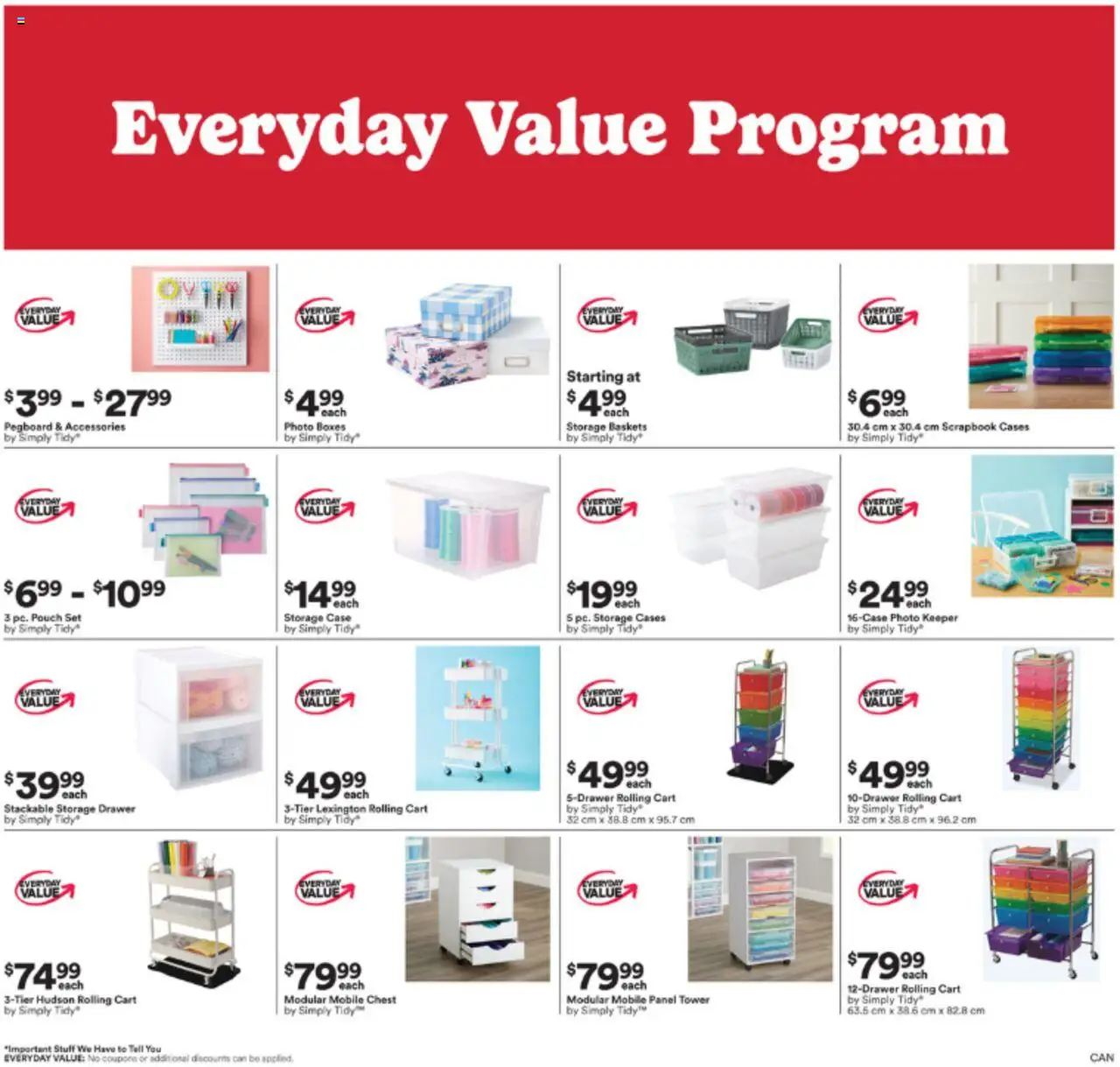 Michaels weekly flyer / circulaire - page 3- valid from Jul 18, 2025