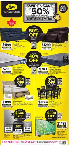 Preview Leon's weekly flyer / circulaire valid from Aug 7, 2025