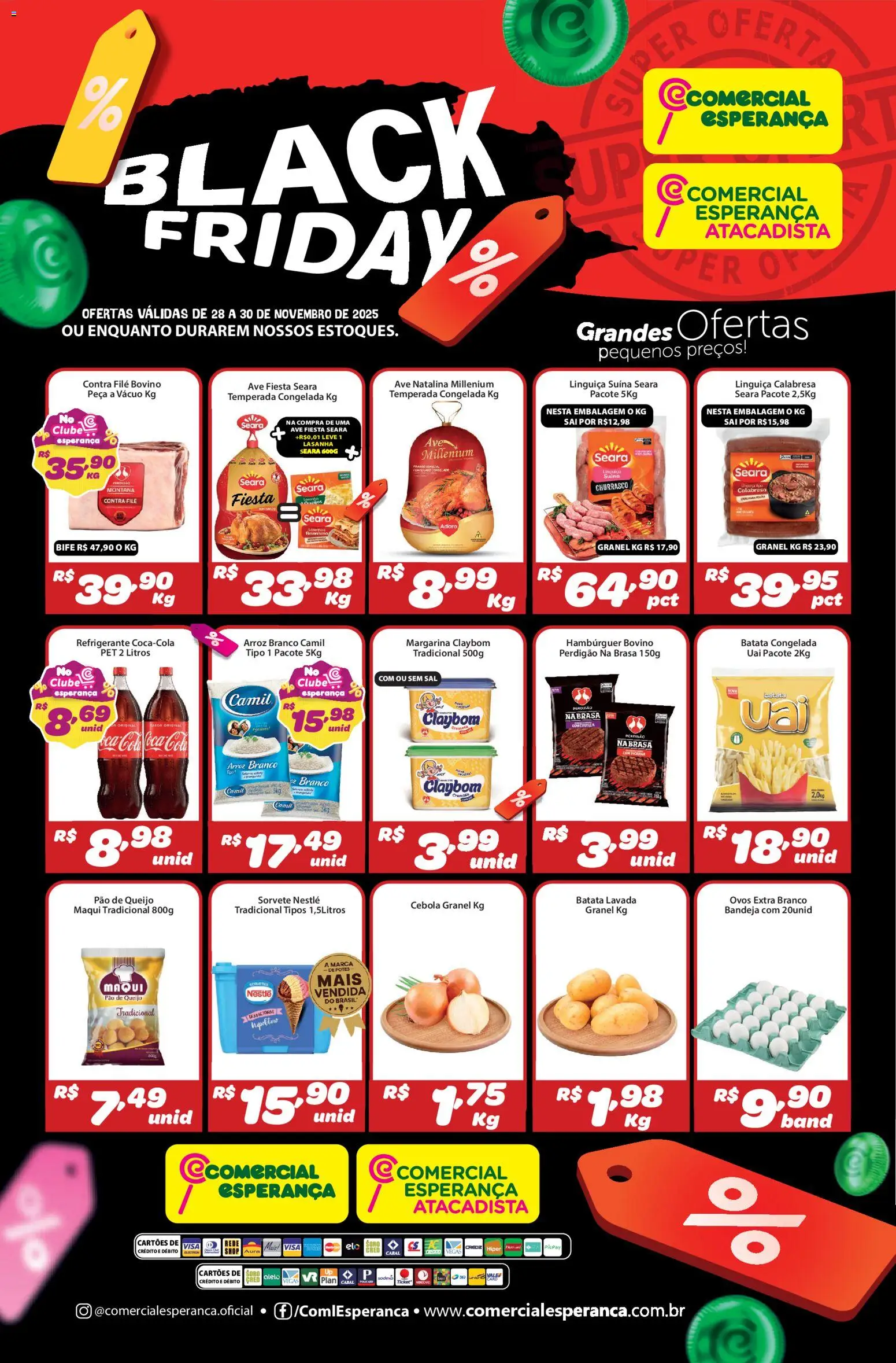 Comercial Esperança Black Friday - página 1- válido a partir de 28/11/2025
