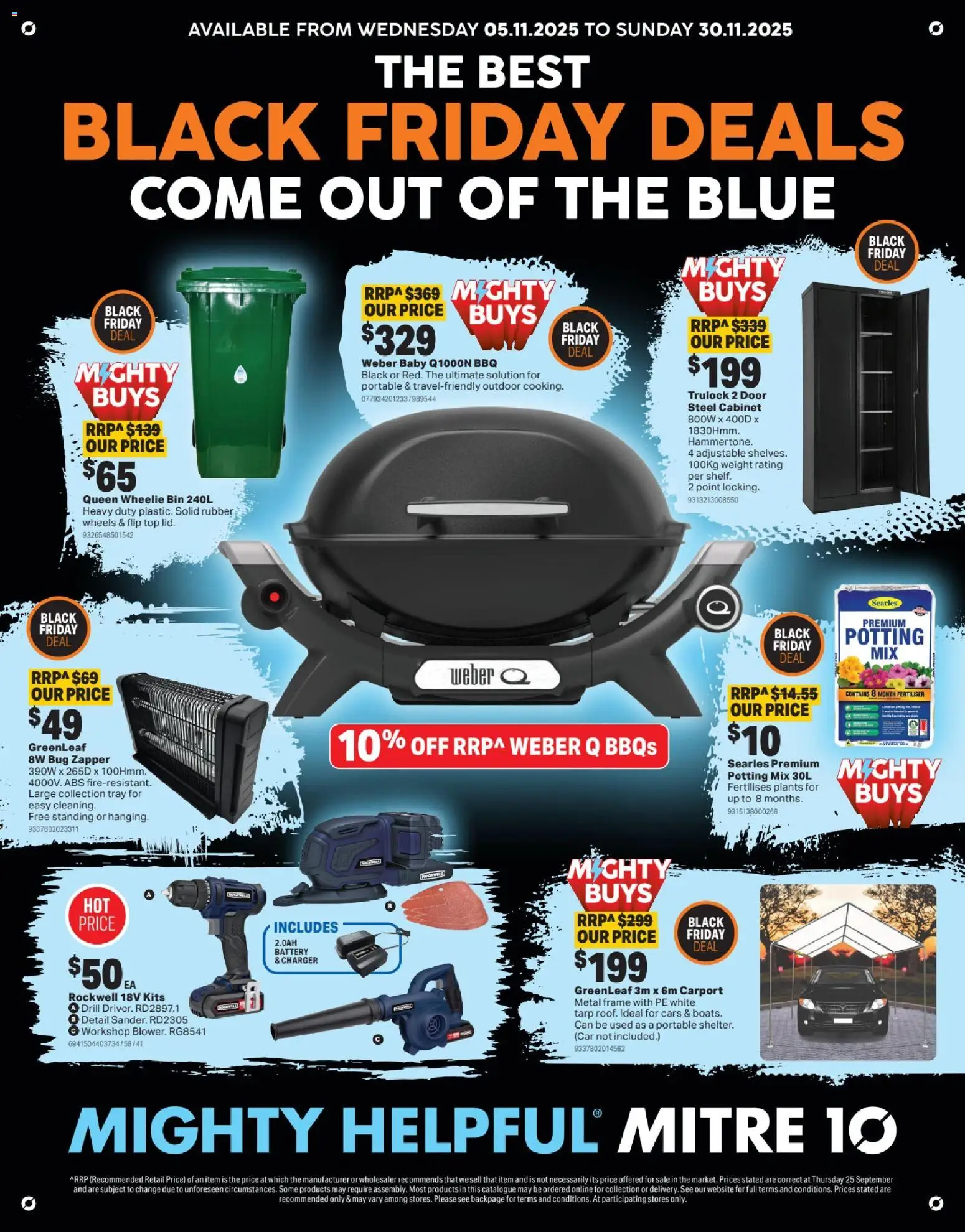 Mitre 10 Black Friday - page 1- valid from 05/11/2025
