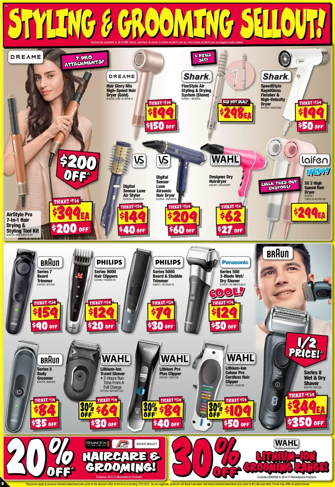 JB Hi-Fi Home Appliance Sellout - page 8- valid from 17/07/2025